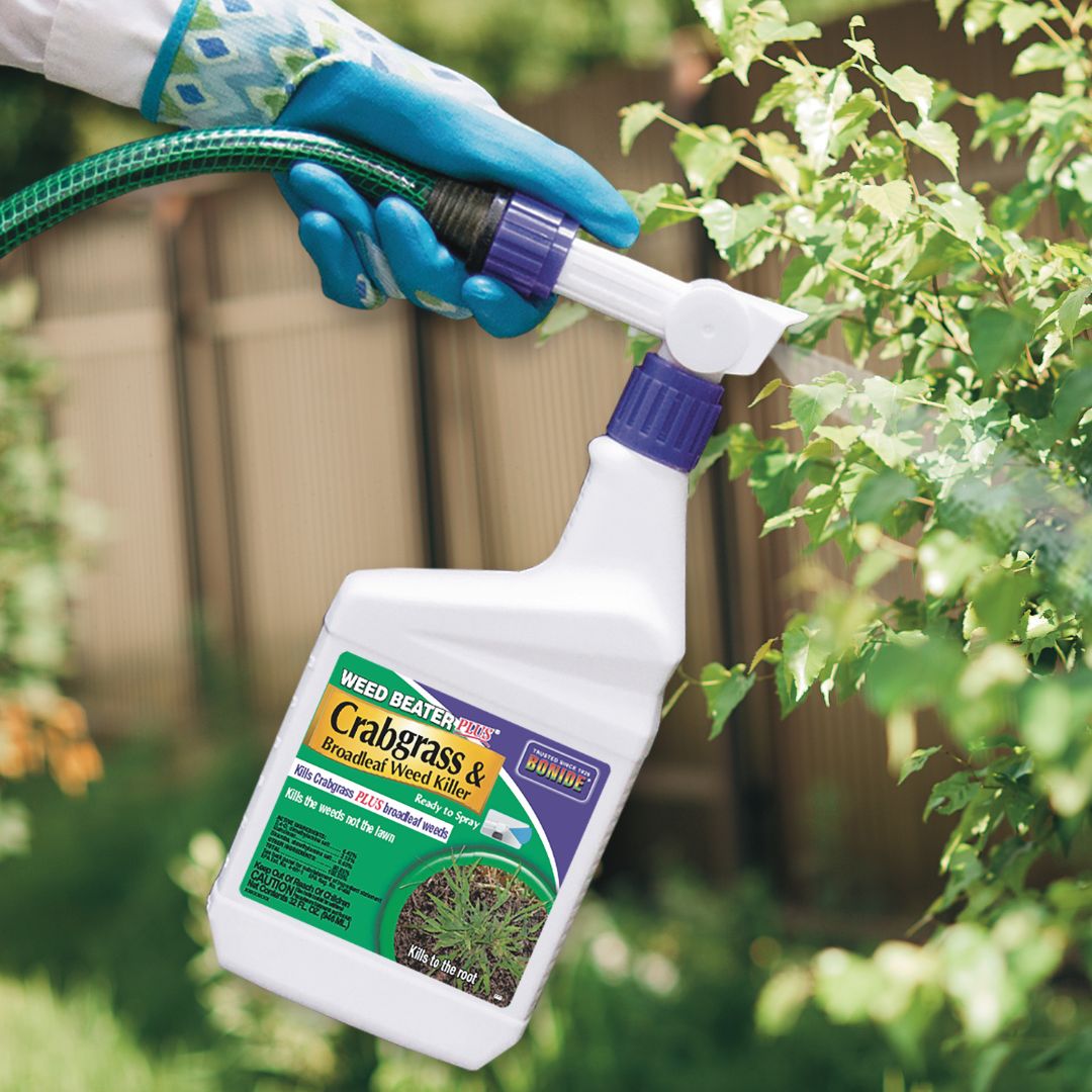Weed Beater Plus Crabgrass & Broadleaf Weed Killer Spray – Bonide – 32 oz